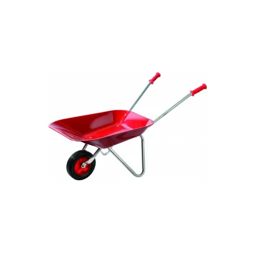 Picture of Children's wheelbarrow SPEAR & JACKSON - in red metal - 42 5x40x76 9cm