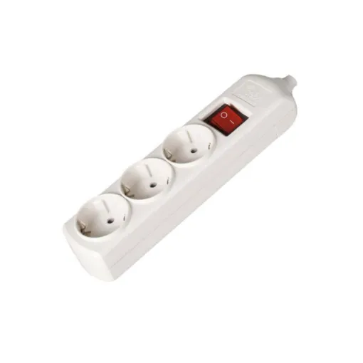 Picture of Bipolar block 3 sockets with switch 41213