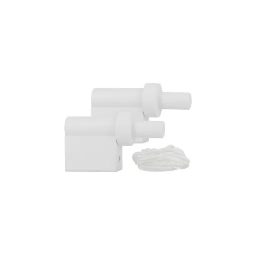 Picture of Lot 2 supports wood and rigging MOBOIS Boreal set - white - 1024199