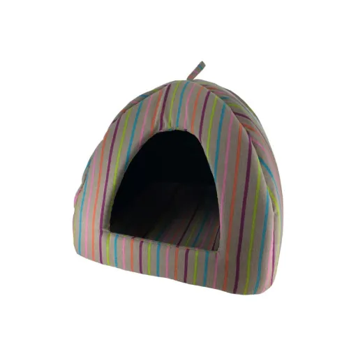 Picture of ZOLUX Cat Igloo - Grey Stripes - 409521GRR