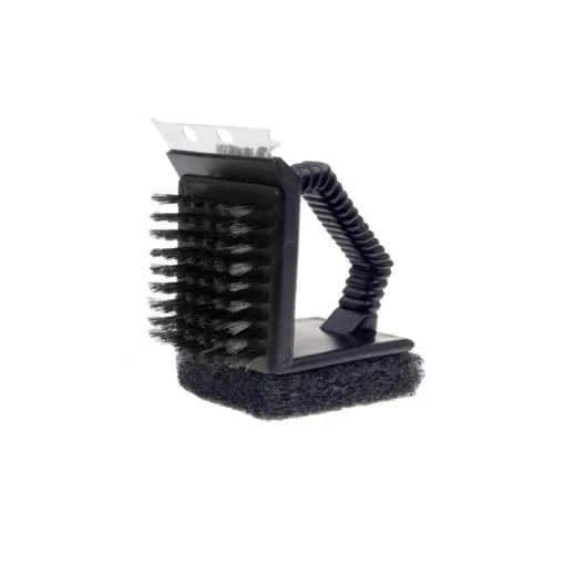 Picture of 3-in-1 barbecue cleaning brush - Black