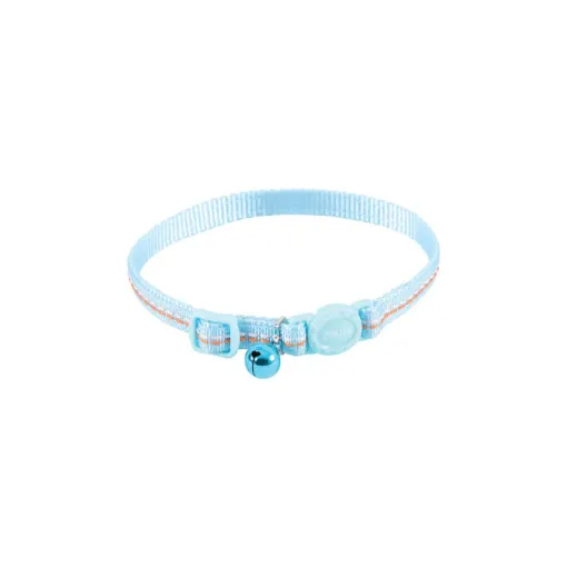 Picture of ZOLUX Cat Collar - Blue - Nylon - Adjustable - 520031BLE