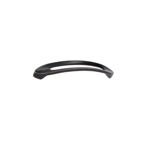 Picture of Modern furniture handle SIRO Zamak - 258 x 138 mm - Brushed black copper