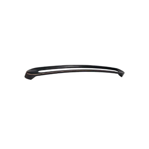 Picture of Modern furniture handle SIRO Zamak - 422 x 140 mm - Brushed black copper