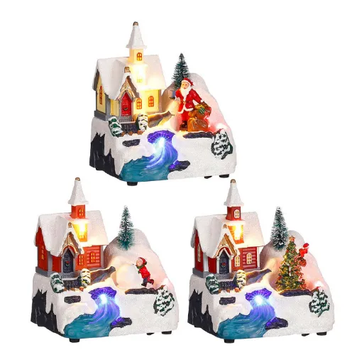 Picture of Church Christmas scene assorted models