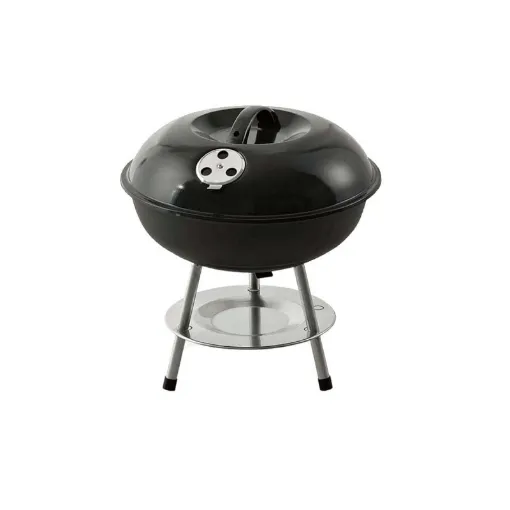 Picture of Barbecue with lid and legs - Metal - Diameter 35.5 cm