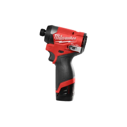 Picture of Compact M12 FUEL MILWAUKEE Impact Driver - HEX ¼ - 2.0Ah Battery - Charger - M12 FID2-202X