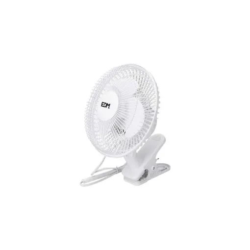 Picture of EDM 15W Clip Fan - 15cm - White 33961