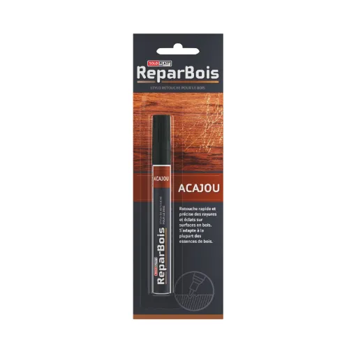 Picture of Wood touch-up pen SOLOPLAST - Mahogany - 4ml