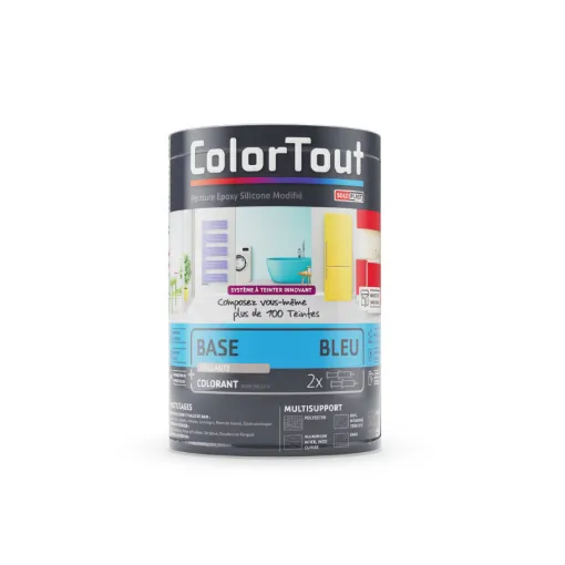 Picture of Colortout SOLOPLAST base paint - Glossy blue - 460ml