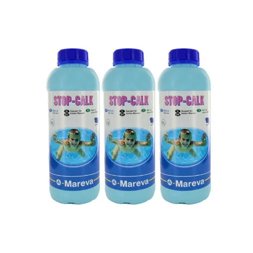 Picture of Set of 3 MAREVA limescale removers - 1 L - 150072Ux3