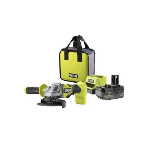 Picture of RYOBI HP 18V Angle Grinder - 125 mm - Without battery or charger - RAG18X-1C40S