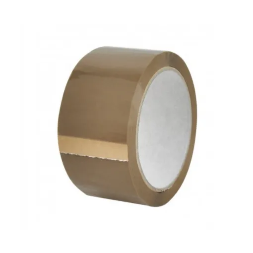 Picture of Brown acrylic PP adhesive tape - 50 mm x 100 m