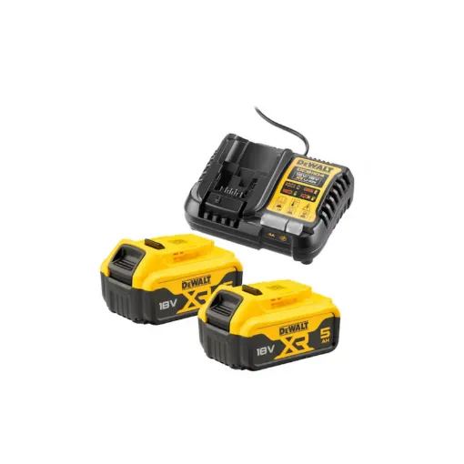 Picture of Pack of 2 Batteries 18V 5.0Ah - DEWALT Charger - DCB1104P2-QW