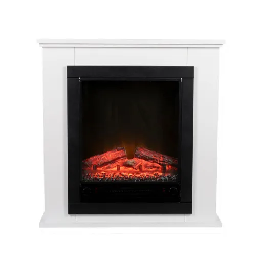 Picture of LED fireplace stove and shelf model Geneva 1800W