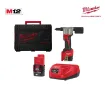 Picture of MILWAUKEE M12 BPRT-201X Riveter - 1 x 12V 2.0 Ah battery - 1 charger 4933464405