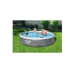 Picture of [NEVER USED] BESTWAY Round Self-Supporting Pool - 396 x 84 cm - 7340 L - Rattan Pattern - Fast Set - 57376