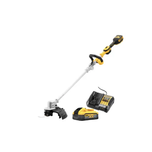 Picture of Foldable Brushless XR 18V DEWALT Strimmer - 5.0Ah Battery - Charger - DCMST561P1-QW