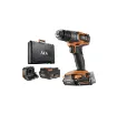 Picture of AEG 18V Brushless Hammer Drill/Driver - 4.0Ah and 2.0Ah Batteries - Charger - BSB18SBL2-X02