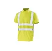 Picture of High visibility polo - Short sleeves - Fluorescent yellow - 2XL