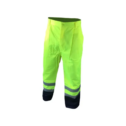 Picture of High visibility work trousers COVERGUARD Patrol - Fluorescent yellow - L