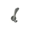 Picture of Curved hook on mounting rose - stainless steel finish