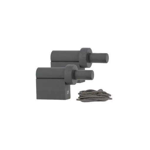 Picture of Lot 2 supports wood and rigging MOBOIS Boreal set - grey - 1024368