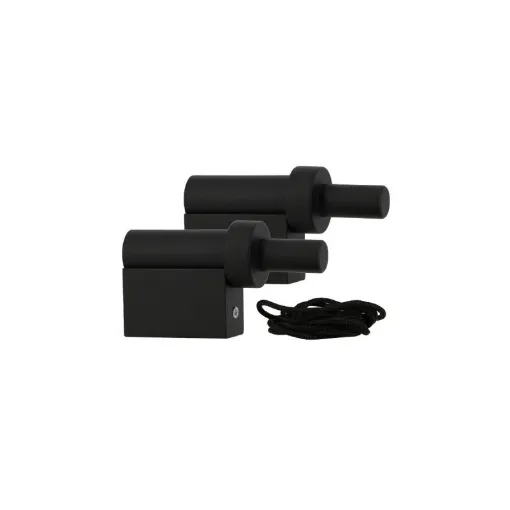 Picture of Lot 2 supports wood and rigging MOBOIS Boreal set - Black - 1024353