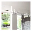 Picture of Extendable Metal Tringle Mobois White Wired End - 60 to 100 cm - 466003345