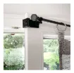 Picture of Extendable Metal Rod Mobois with Faceted Meteorite Ball End - 40 to 65 cm - 464001319