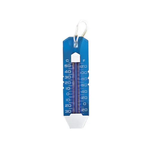 Picture of Translucent swimming pool thermometer MAREVA - 25 cm - degrees Celsius and Fahrenheit - 763271