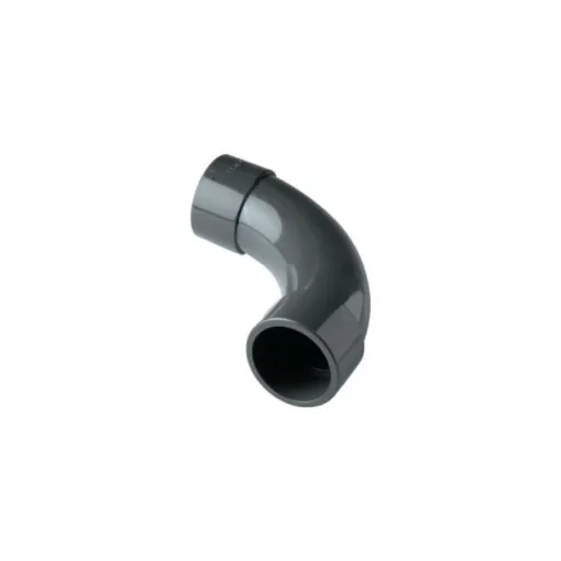 Picture of 90-degree large radius elbow for gluing MAREVA - D63 - FF - 900296