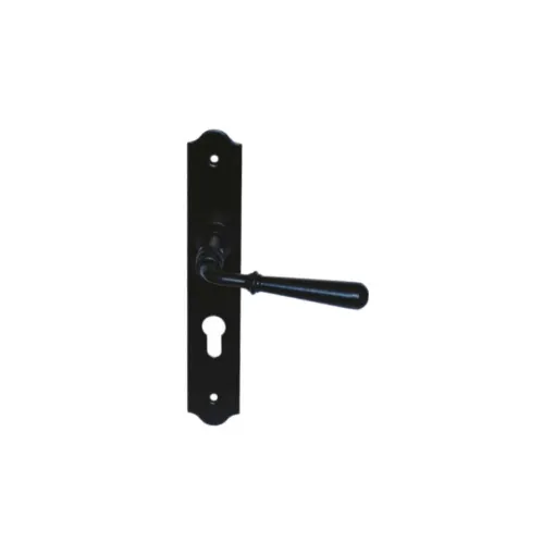 Picture of Classic key plate door handle model Beynac - Black