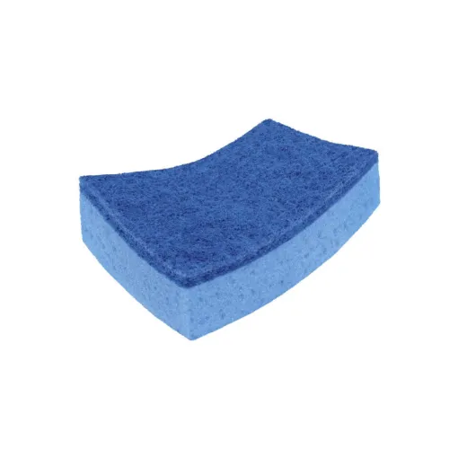 Picture of Lot VILEDA of 3 blue sponges with scraper