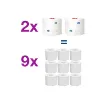 Picture of Pack of 27 TORK toilet paper rolls - premium quality - 127530