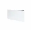 Picture of ADAX Connected Electric Radiator in Tempered Glass - White - 1000 W - 809x330x91mm - IVER H 10 KWT