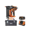 Picture of AEG 18V Pack - 18 Ga Brushless Finish Nailer - 4.0 Ah Battery - Charger - Storage Case