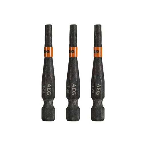 Picture of Reinforced ballistic screwdriver bits AEG - 50 mm - 3 pcs - TX20