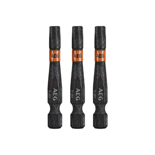 Picture of Reinforced ballistic screwdriver bits AEG - 50 mm - 3 pcs - TX30