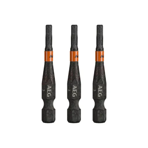 Picture of Reinforced ballistic screwdriver bits AEG - 50 mm - 3 pcs - HEX3