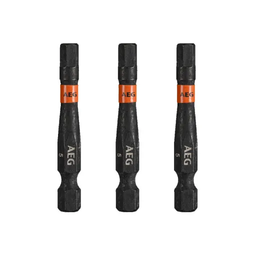 Picture of Reinforced ballistic screwdriver bits AEG - 50 mm - 3 pcs - HEX5