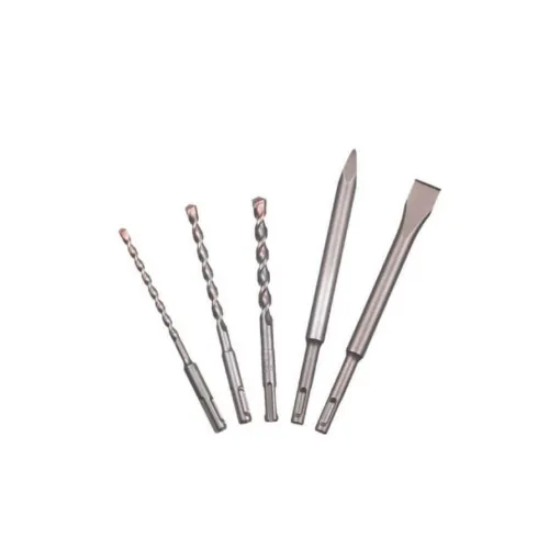 Picture of SDS Plus Kit AEG - 3 Drill Bits 6/8/10 mm - Chisel Point - Flat Chisel