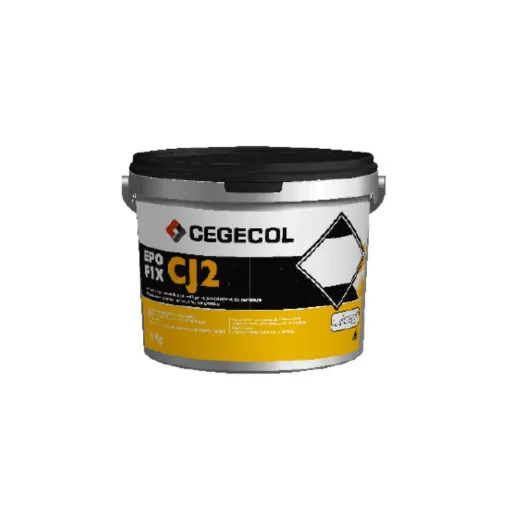 Picture of CEGECOL Epofix CJ2 Epoxy Mortar - Tile Adhesive and Grout - White - 5kg - 497709