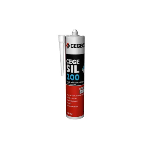 Picture of Mastic silicone for sanitary joints CEGECOL Cege Sil 200 - 300ml - 497864