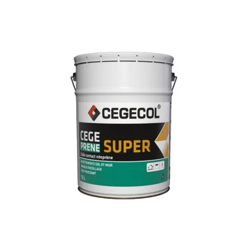 Picture of Neoprene adhesive CEGECOL Cegeprene Super - Amber - 12L - 497224