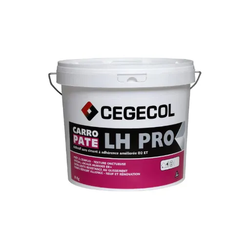 Picture of Cement-free adhesive CEGECOL Carropate LH Pro - Cream - 8kg - 561184