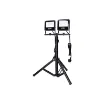 Picture of 2 LED EDM Spotlights on Tripod 6400k - 2x30W - 2x2370 Lumens - Black