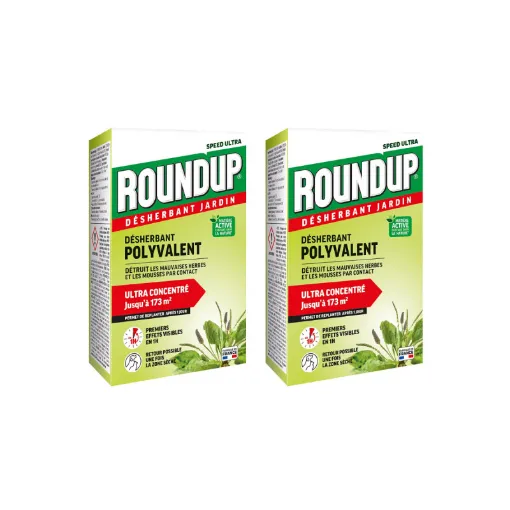 Picture of Pack of 2 concentrated multi-purpose herbicides ROUNDUP - 400ml