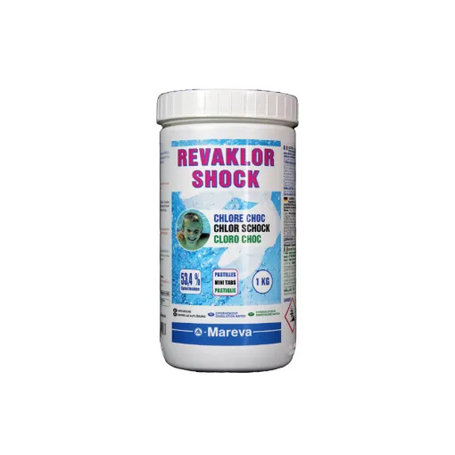 Picture of Chlorine tablets MAREVA Revaklor Shock - 20g - 1kg - 100228U