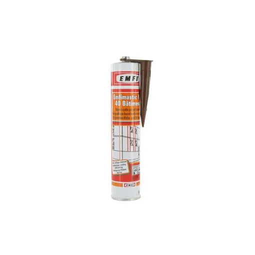 Picture of Brown polyurethane sealant EMFI PU 40 building 300ml x 5